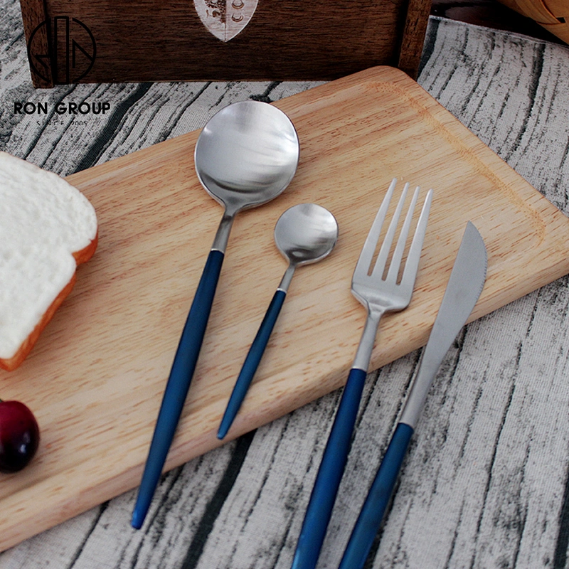 Wholesale Dinnerware Sets Wedding Party Home Use Stainless Steel Cutlery