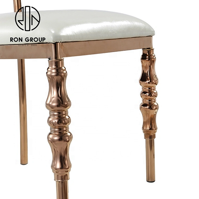 Factory Direct Restaurant Stainless Steel Used Dining Chairs
