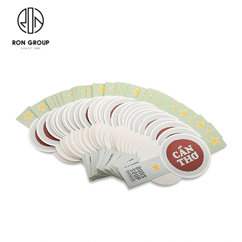 Restaurant Fast Food Store Use Disposable Take Away Food Label Paper Box Sleeve