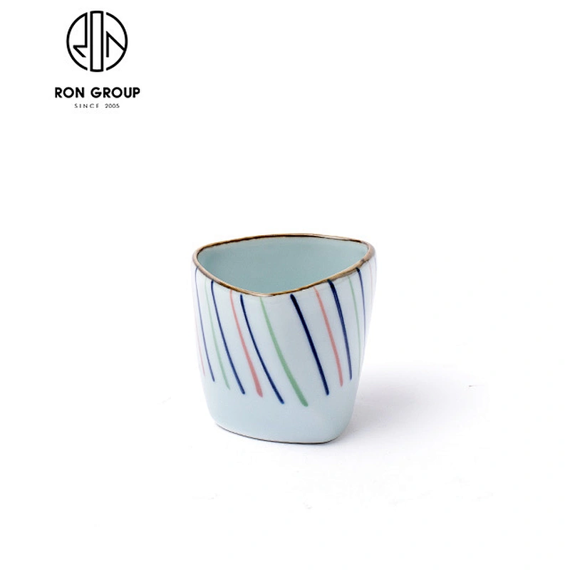 ceramic dinnerware custom printed flat plate for dinner
