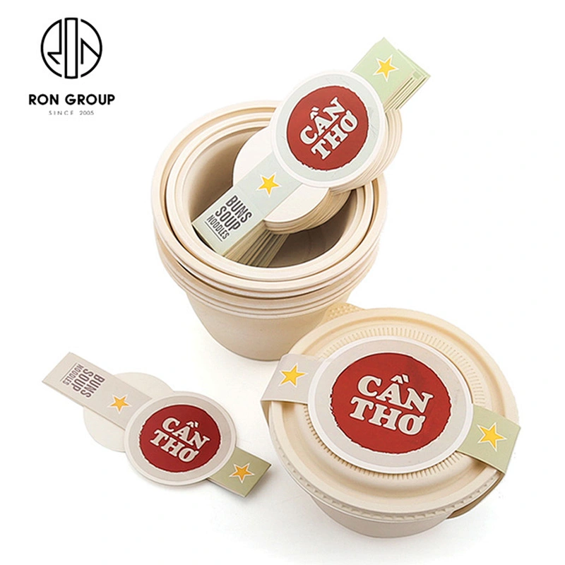 Customized Disposable Cornstarch Corn Take Away Food Packing Bowl Box