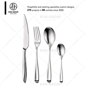 Hot Sale Stainless Steel Restaurant Silver Cutlery Set