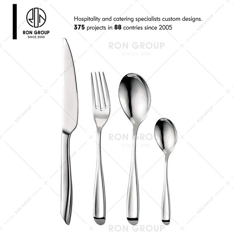 Hot Sale Stainless Steel Restaurant Silver Cutlery Set