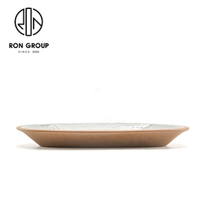 Wholesale High Quality Fish Pattern Restaurant Plates Ceramics