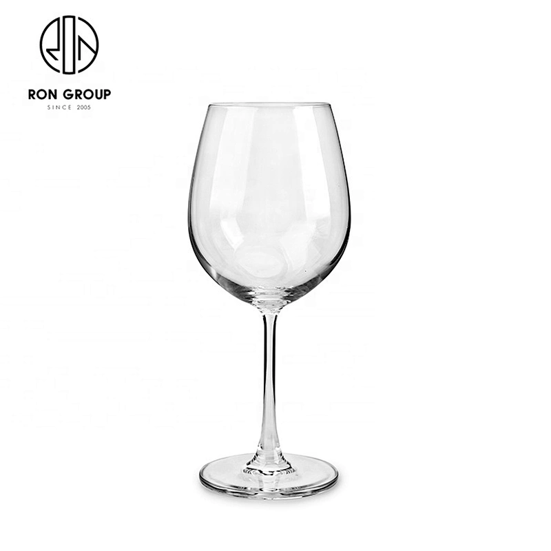 584.5ml Clear Goblet Customization Personalized Bar Oem Wine Glass