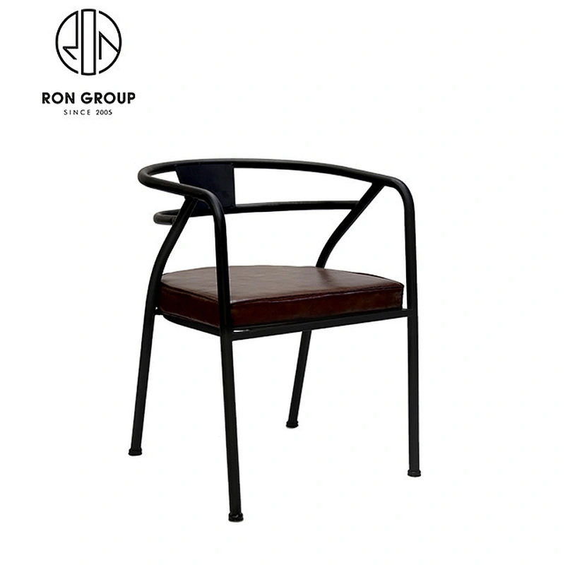 Hot Sale Coffee Shop PU Leather Dining Chair
