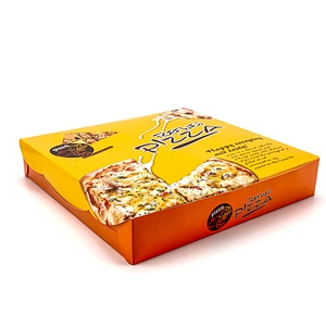 Environmentally Recyclable Portable Sturdy Pizza Box Custom