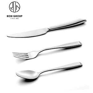 Restaurant Stainless Steel Cutlery Set Spoon Fork Knife Set
