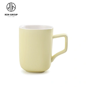 Multi-Colored 350ml Vintage Coffee Mug Travel Ceramic With Handle