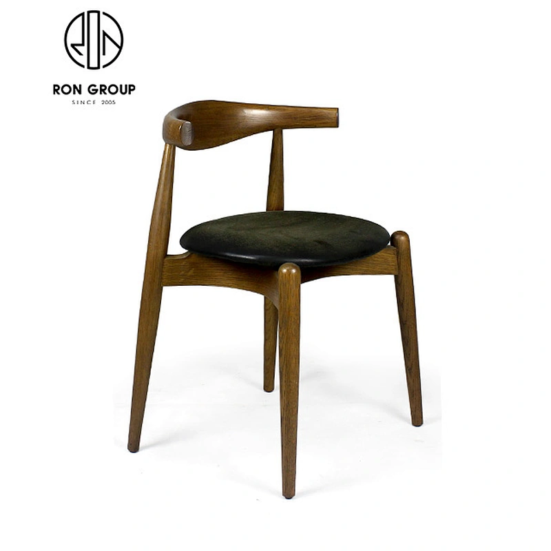 Restaurant Coffee Shop Simple Wood Dining Chair