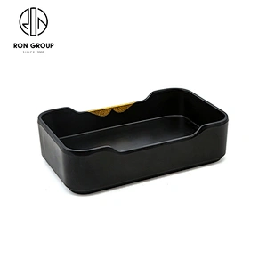 Restaurant Tableware Custom Dessert Serving Rectangle Dinner Plate