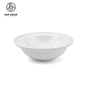 Hot Selling Porcelain Large Round Soup Noodle Bowl For Home Restaurant