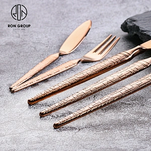 Hot Sell Restaurant 4-Piece Stainless Steel Eco Friendly Party Cutlery
