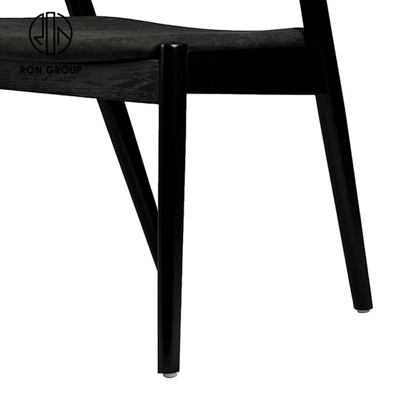 Low Back Antique Leisure Soft Seat Wooden Restaurant Dining Chairs