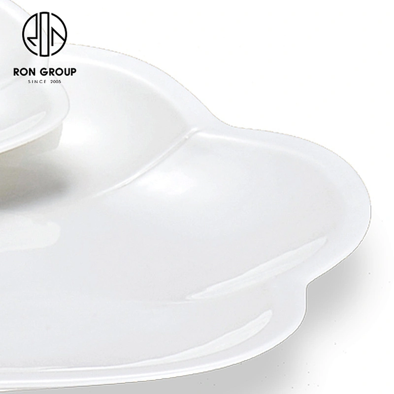 Wholesale Direct Selling Restaurant And Hotel Porcelain Noble Dish Plate