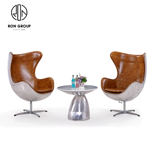 Modern Style Living Room Chair Cashmere Cloth High Density Foam Metal Legs Leisure Chair
