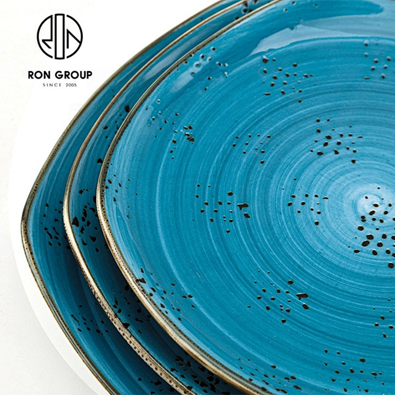 Chinese High Quality Easy To Clean Restaurant Dinner Plates Square