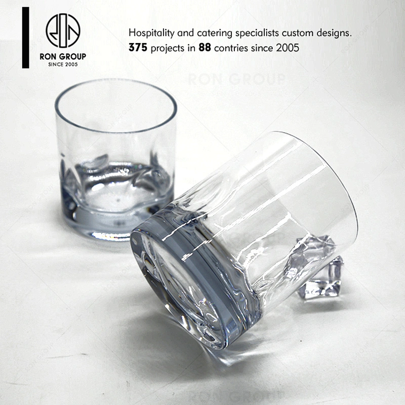 Bar restaurant 6oz unbreakable polycarbonate plastic highball cup
