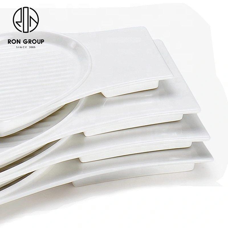 Sweet Exquisite Flat Heart Shape Plate For Restaurant Dedicated