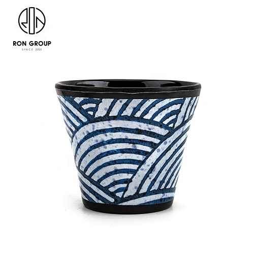 Brief Design Round Shape Eco-friendly Melamine Cartoon Cup