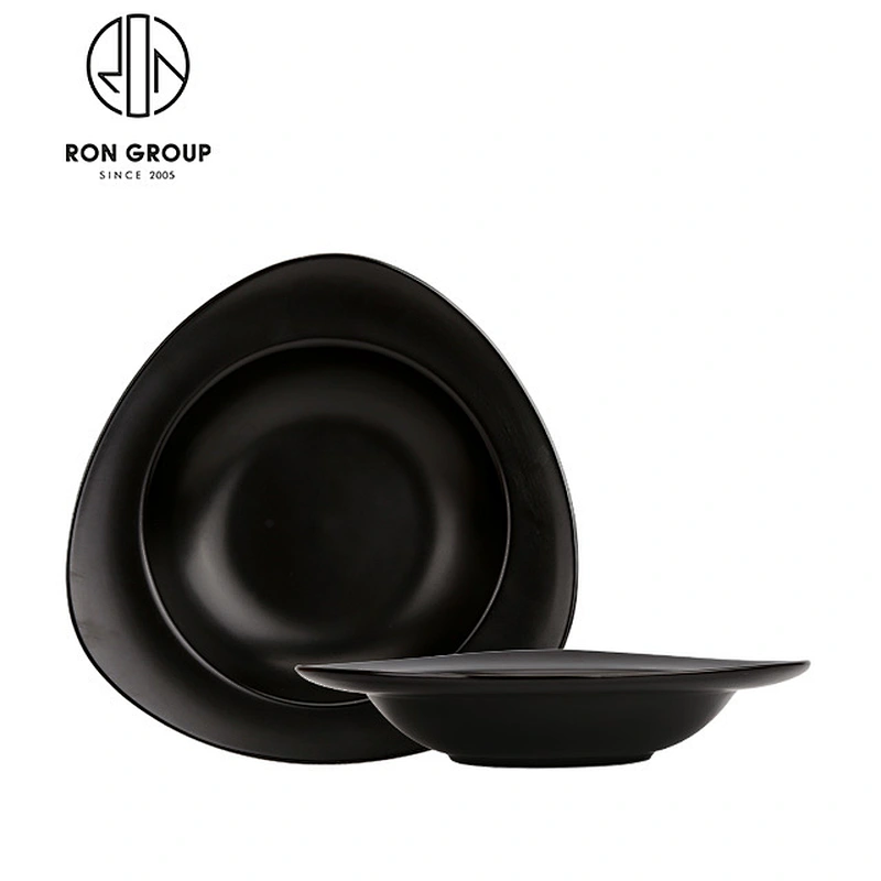 Wholesale Restaurant 6 Inch Matte Black Ceramic Bowl