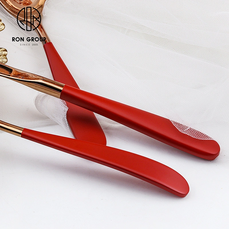 Hot Dinner Set 4pcs Stainless Steel Wedding Gift Set Tableware