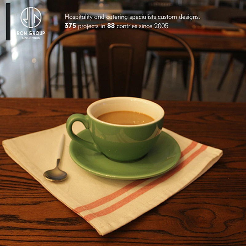 Foshan professional restaurant supplier coffee ceramic mug with handle