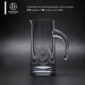 Unbreakable Plastic Cup Clear Transparent Beer Cup With Handle