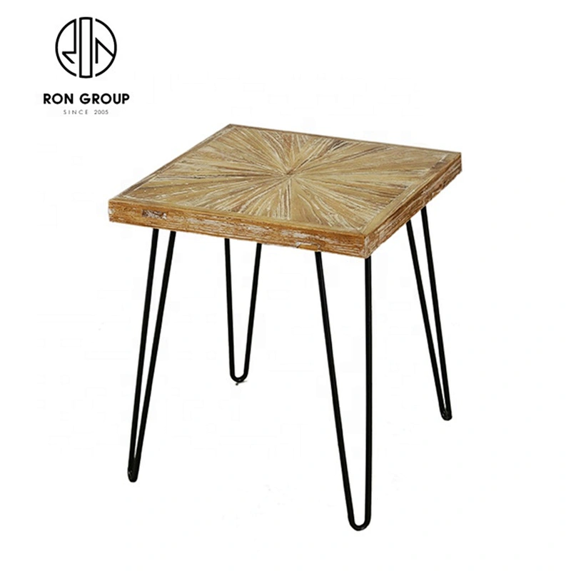 Fashion Wooden Square Eco Friendly Durable Dining Long Table