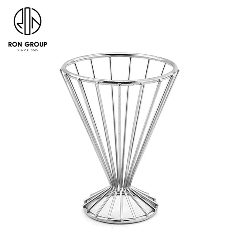 High Straight Line Mini Food Display French Fries Rack For Restaurant