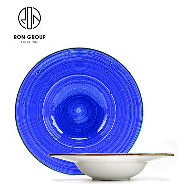 Easy To Clean Restaurant Home Generic Flat Round Dinner Plates