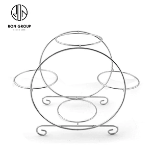 Table Decoration Food Display 4-Layer Metal Multi-Layer Fruit Plate