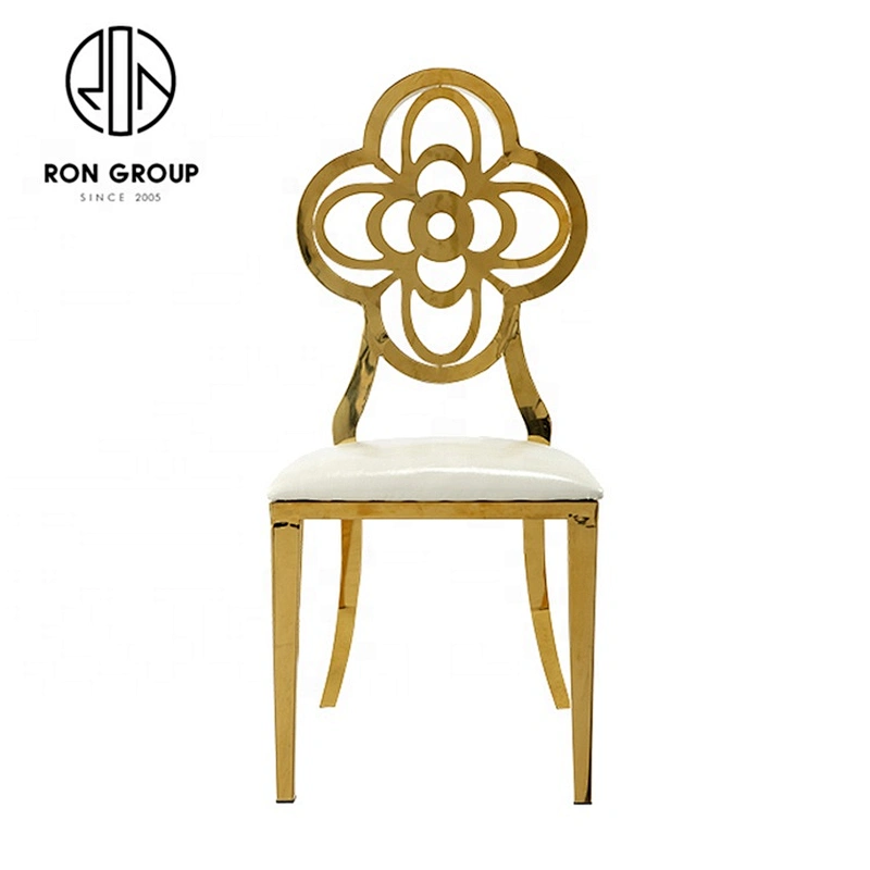 Modern Restaurant Furniture Stainless Steel Wedding Chair