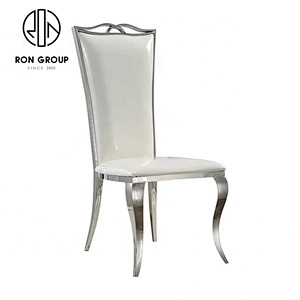 Wholesale Luxury Gold Modern Stainless Steel Dining Chair
