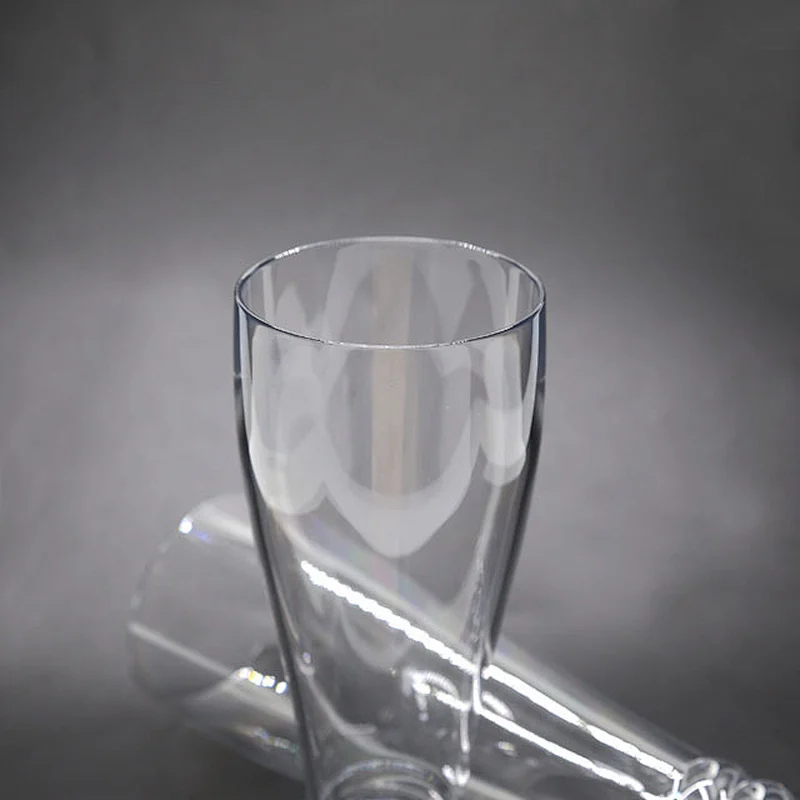 Approved food grade restaurant pub plastic pilsner beer mug