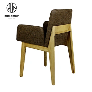 Wholesale Wood Furniture Office Modern Leisure Chair With Soft Seat