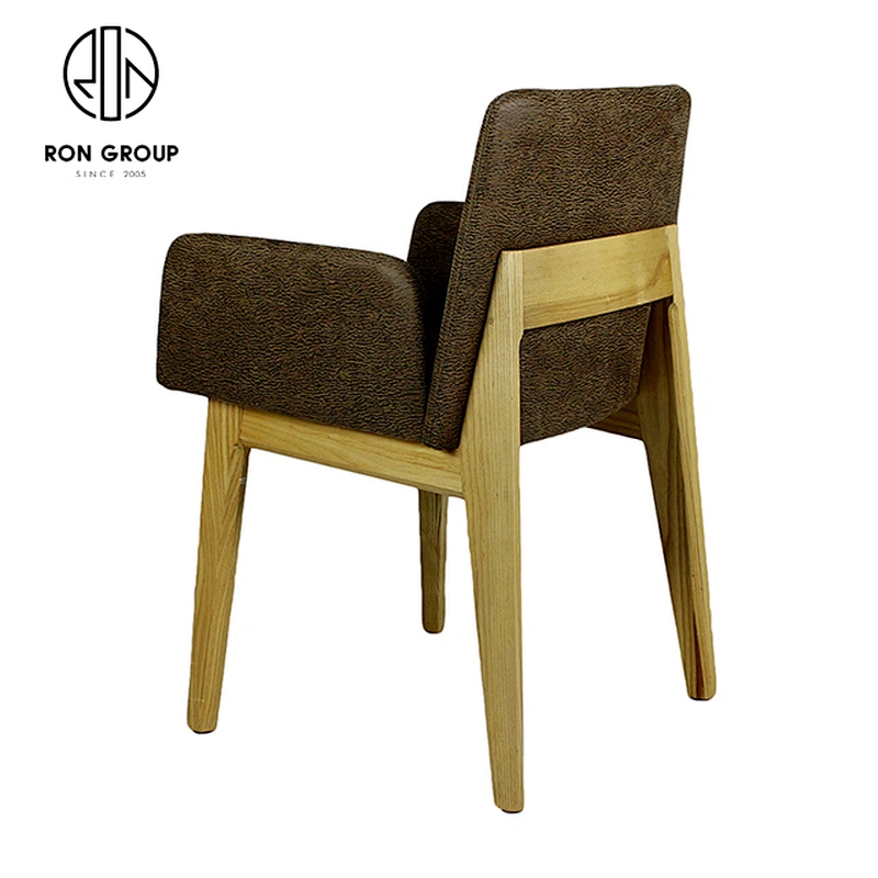 Wholesale Wood Furniture Office Modern Leisure Chair With Soft Seat