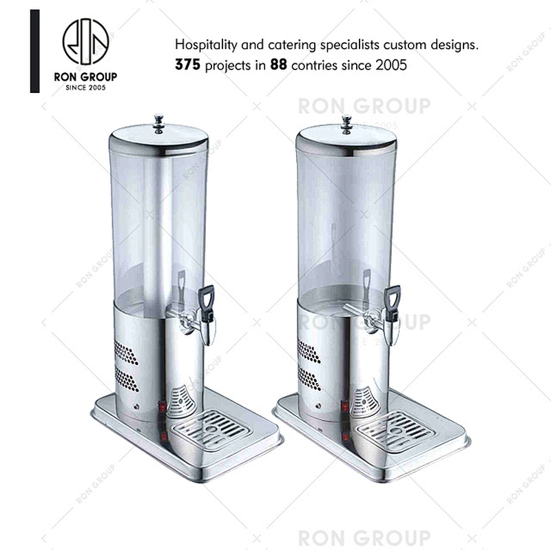 Cooling And Mixing Refrigerated Beverage Juice Dispenser Machine