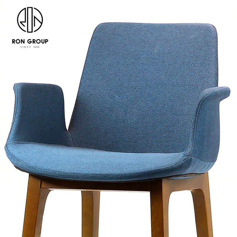 Comfort Classic Style Hotel Armrest Leather Dining Room Chair