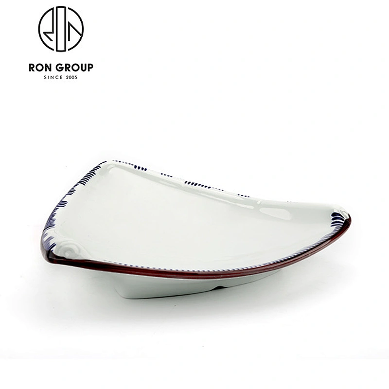Wholesale 9 Inch Restaurant Ceramic Snack Plate