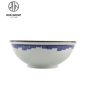 Hot Sale Restaurant White Ceramic Large Soup Bowl