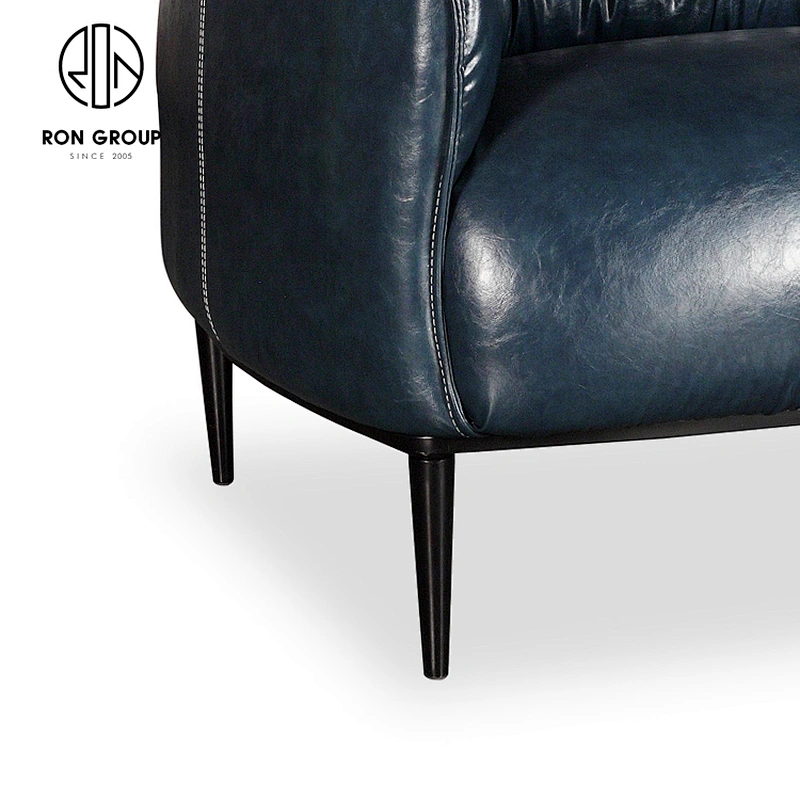 Modern Design High Density Foam Chair Leisure Living Room With Metal Leg