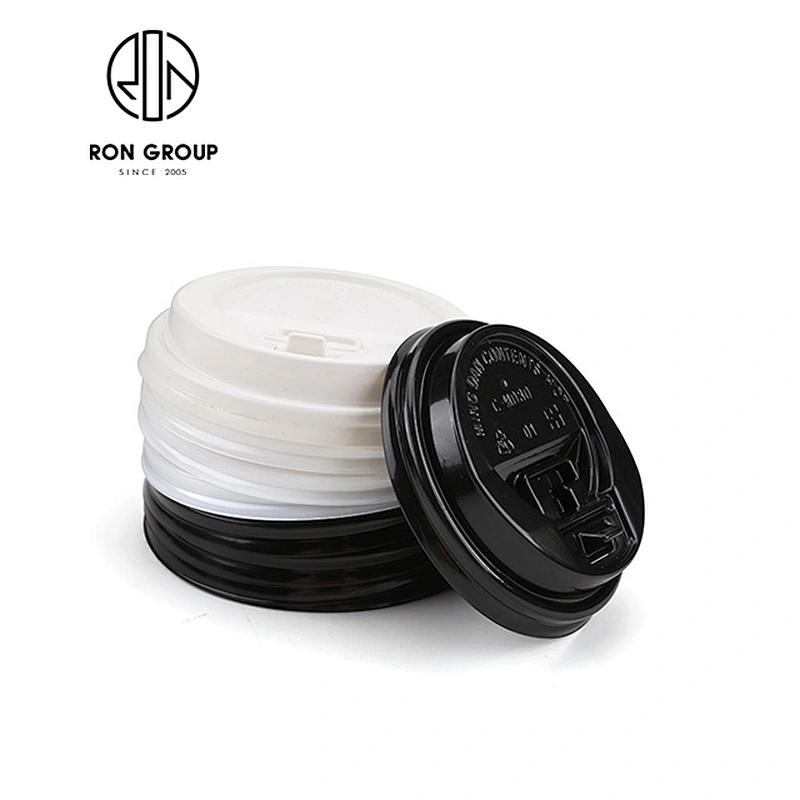 Wholesale Custom Logo Disposable Ripple Wall Paper Cups With Lids