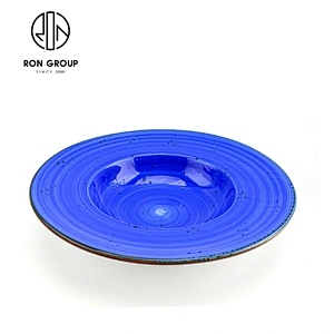 Easy To Clean Restaurant Home Generic Flat Round Dinner Plates