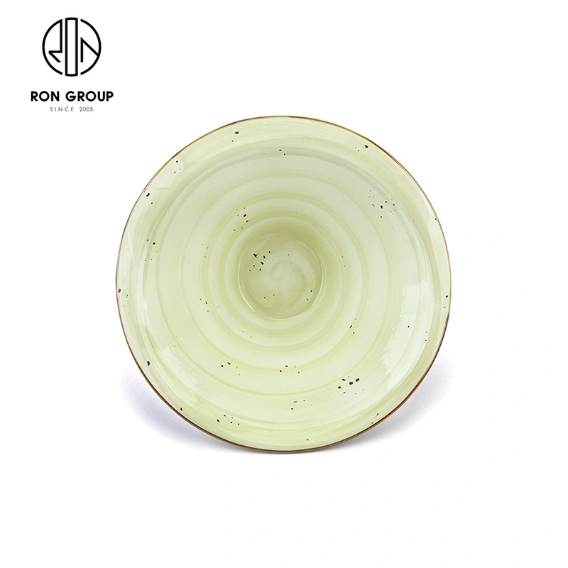 Wholesale Restaurant Tableware Porcelain 9 Inch Bevel Noodles Soup Bowl