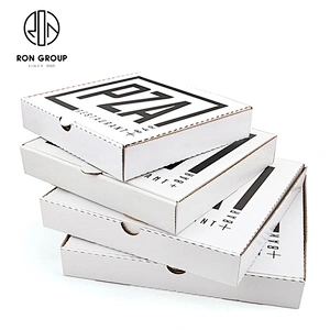 Customized Logo High-Grade Disposable Corrugated Pizza Box For Restaurant