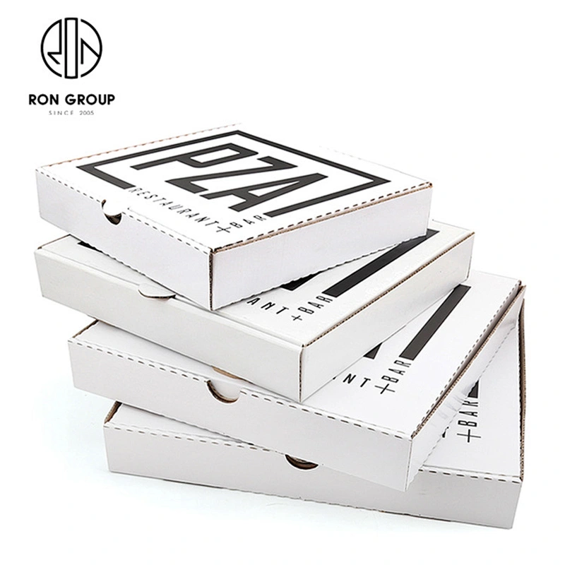 Customized Logo High-Grade Disposable Corrugated Pizza Box For Restaurant