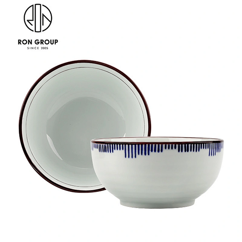Hot Sale White Porcelain Rice Bowl In Different Sizes
