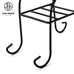 Restaurant Kitchen Art Roast Chicken Iron Art Chair Rack Shelf