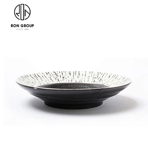 High Quality Hotel Home Tableware Dessert Food Ceramic Round Plate